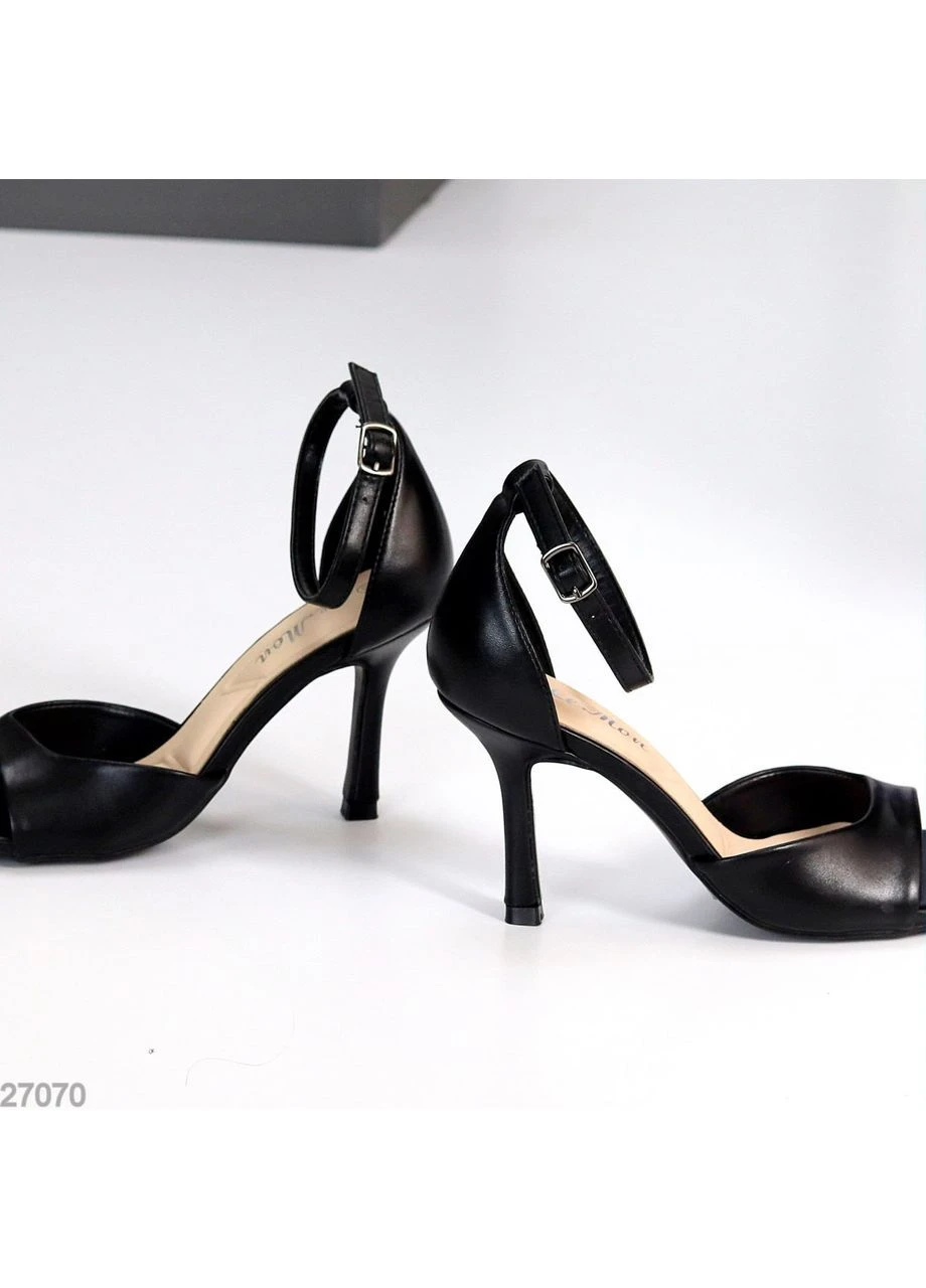 Черные женские босоножки No Brand