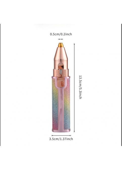 Жіночий тример епілятор для брів з насадкою для гоління 2 в 1 Blawless HX-203B MDR No Brand (371794297)