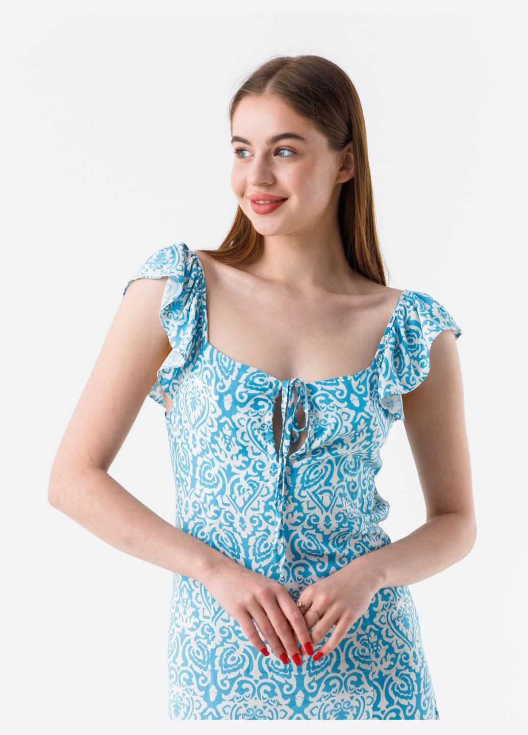 Летний женский сарафан с узором женский yc20230236 (2000990332905s) shop (2000990332905) No Brand