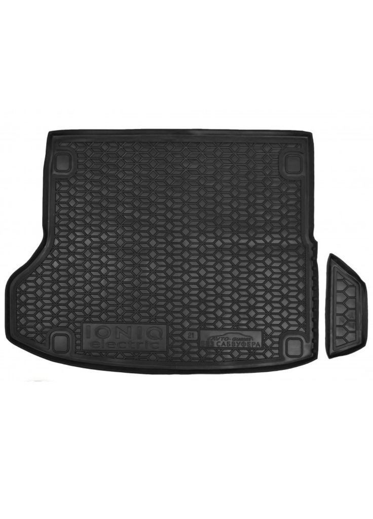 Коврик в багажник полиуретановый Автогум для Hyundai IONIQ без сабвуф. 2021/Хюндай Ионик Avto-Gumm (360614965)