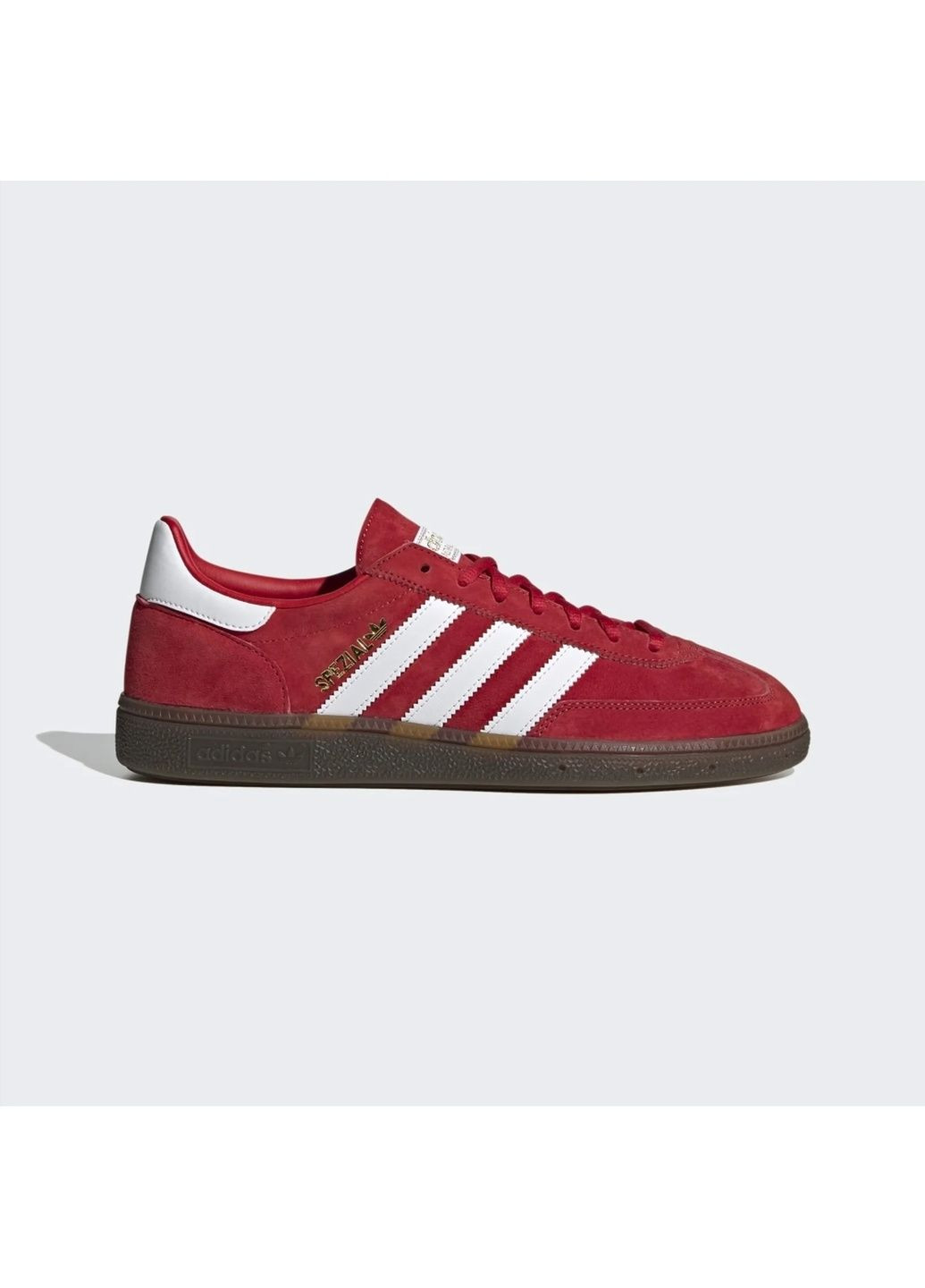 Червоні кросівки чоловічі handball spezial shoes red fv1227 adidas
