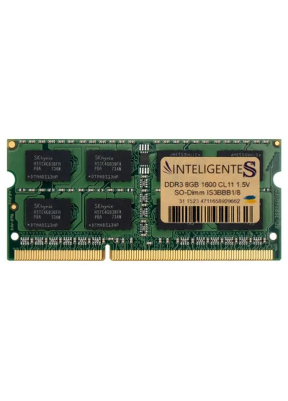 Модуль памяти для ноутбука SoDIMM DDR3 8GB 1600 MHz (IS3BBB1/8) INTELIGENTES (399339920)