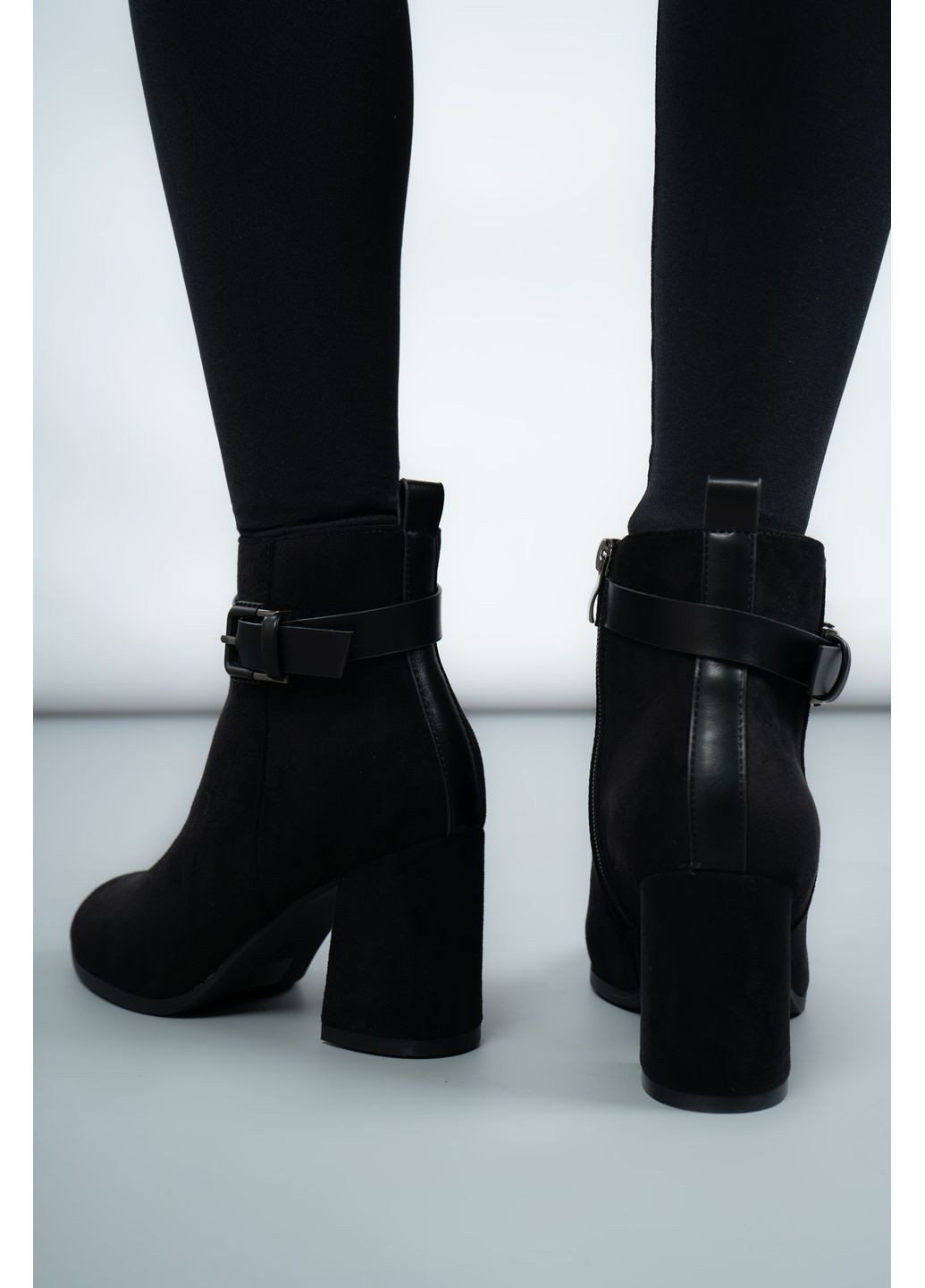 Черевики жіночі 704-25 чорні 346611 Louis (365234499)