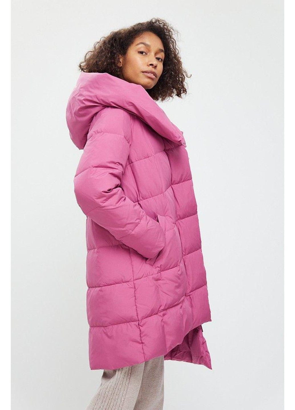 Розовый зимний Пуховик Finn Flare