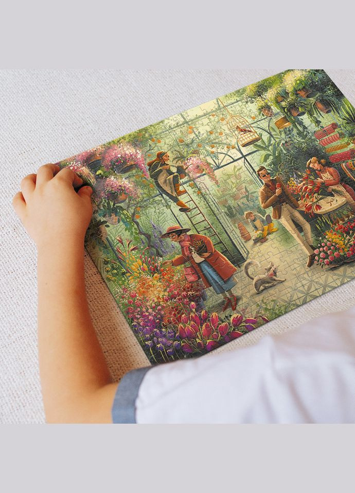 Пазл классический "Цветочный магазин" 300590, 300 элементов DoDo Toys (364461418)
