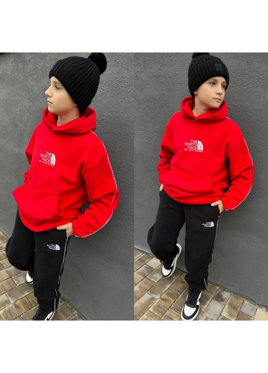 Червоний костюм дитячий теплий флісовий . плотний фліс No Brand