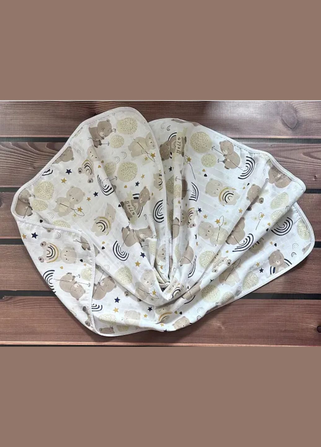 Мусліновий пледик 100/80 No Brand (343052224)