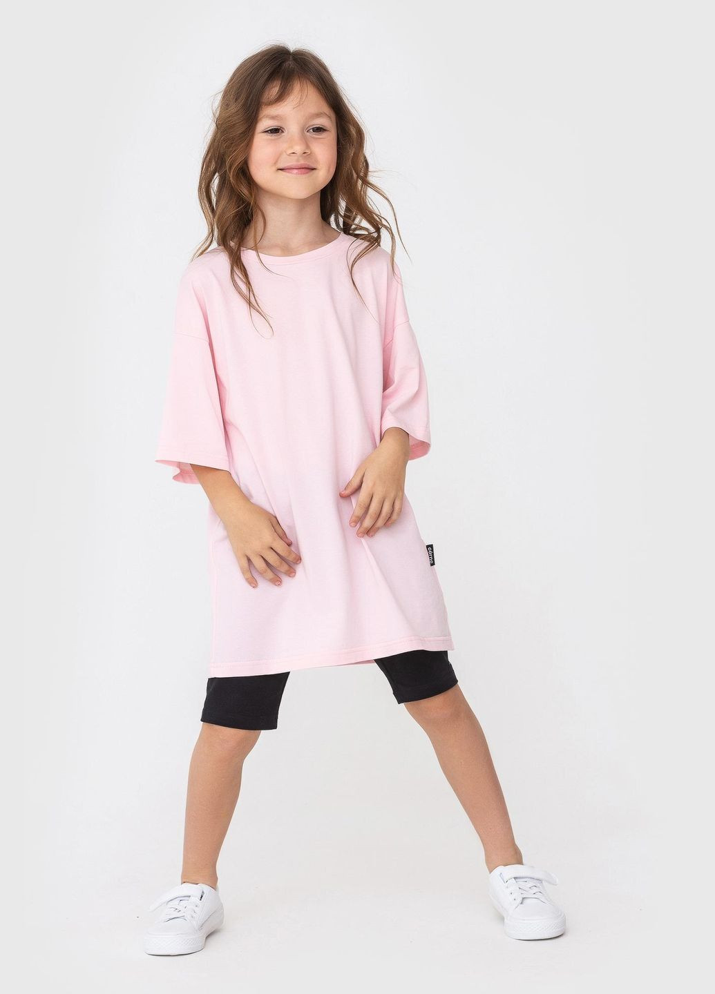 Розовая демисезонная детская футболка kids Garne