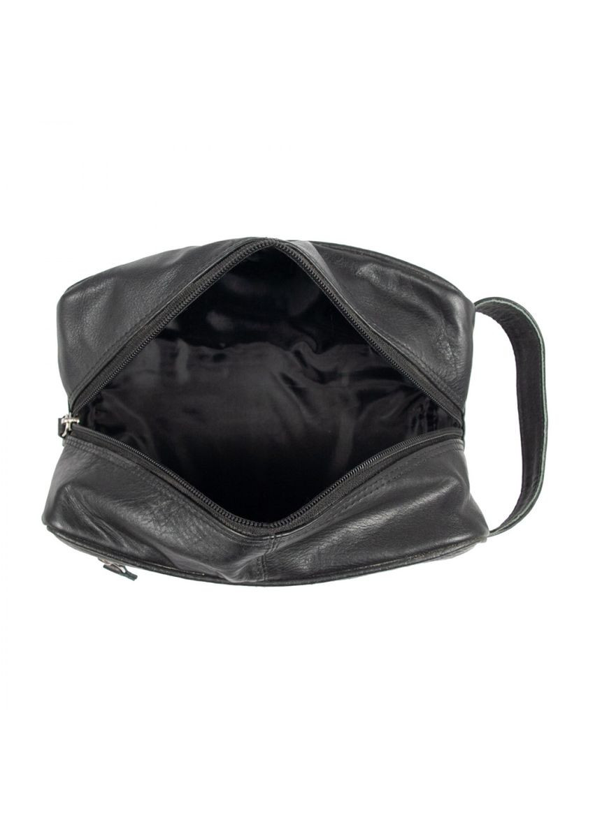 Чёрный кожаный несессер 1450 BLK Ashwood (303830297)