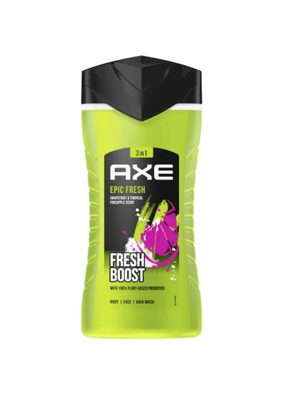Гель для душа 3 в 1 Epic Fresh 250 мл (8720181204081) Axe (397445399)