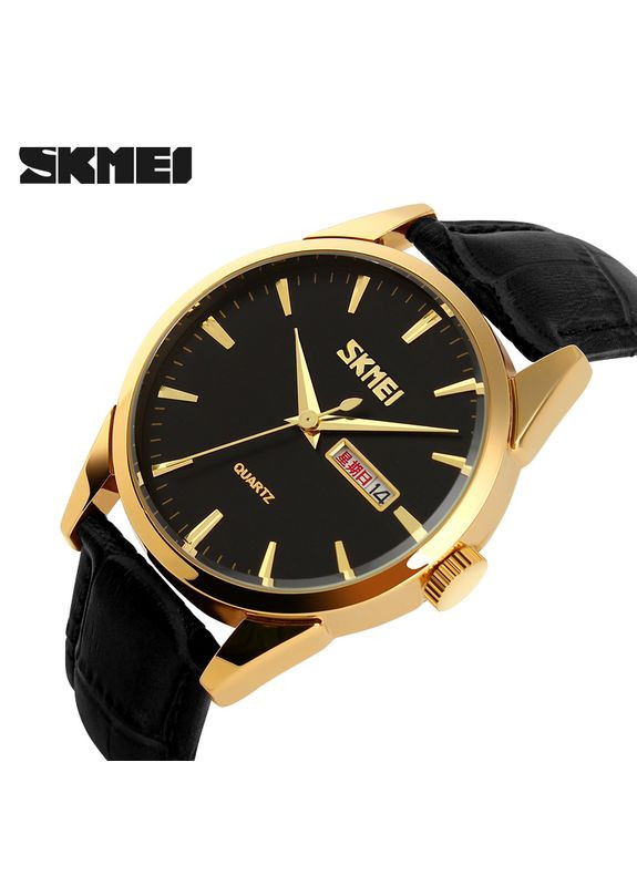 9073GDBK-B Gold-Black men Skmei (341335136)