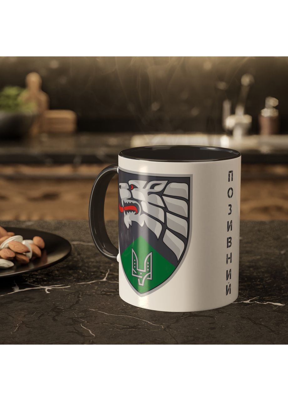 Чашка з шевроном "47-й окремий загін спеціального призначення" No Brand (368671338)