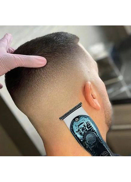 Машинка CHAO LAI для стрижки волос беспроводная триммер для бороды аккумуляторный 3 насадки USB-зарядка 800 мАч (C8721) No Brand (361029061)