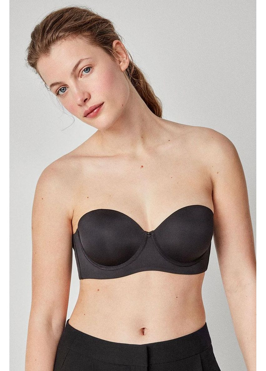 Чёрный бюст женский балконет 110042t Gisela