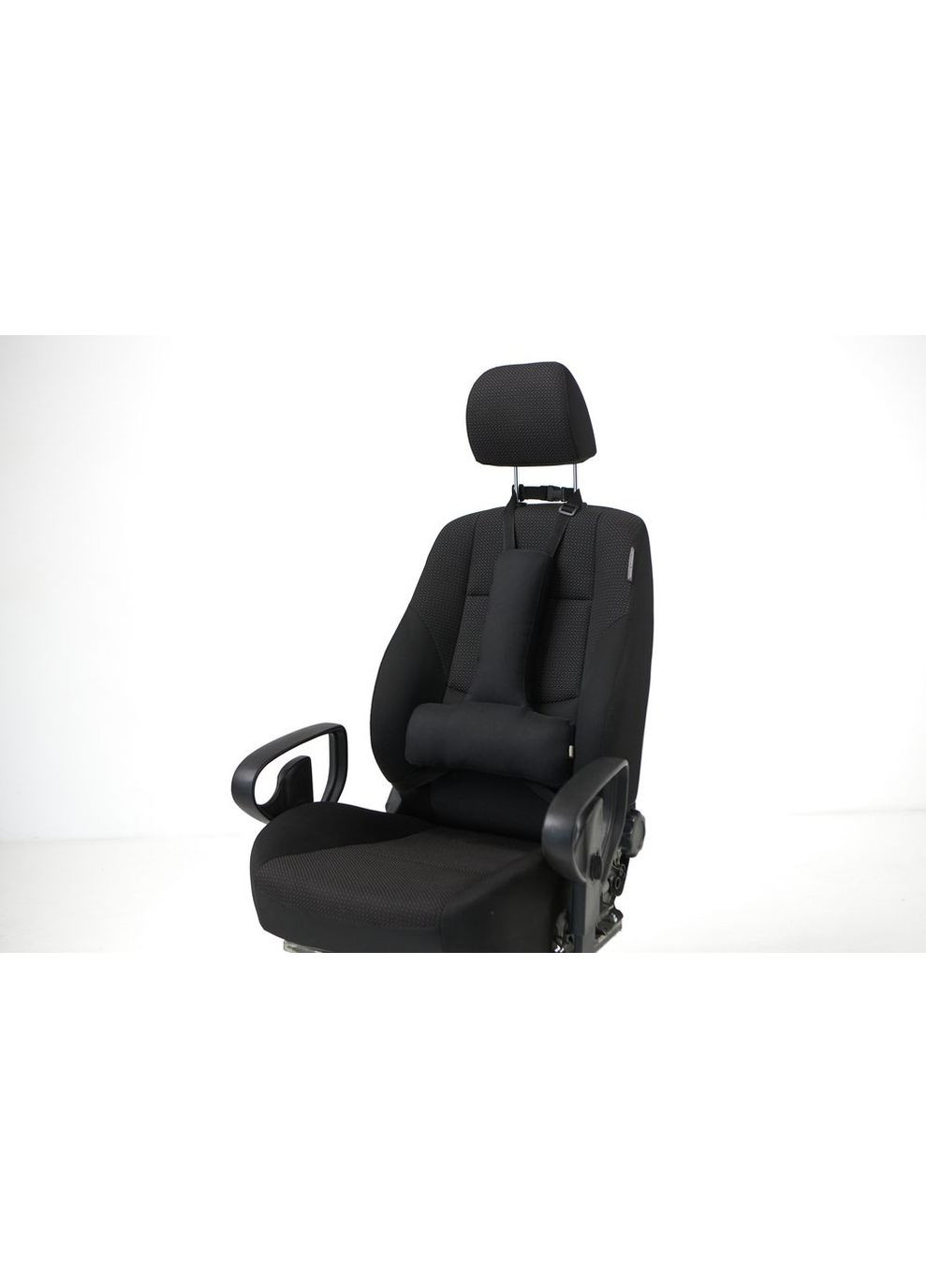 Ергономічний упор EKKOSEAT під спину на автокрісла. Чорний. AV-2H-103 Ekko Seat (353718781)