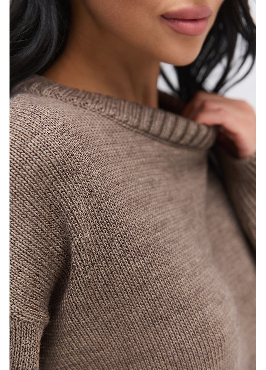 Жіночий в'язаний джемпер оверсайз Arjen (368023471)