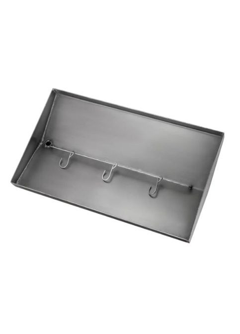 Коптильня гарячого копчення "L" зі звичайного металу з термометром, 2мм No Brand (314832297)