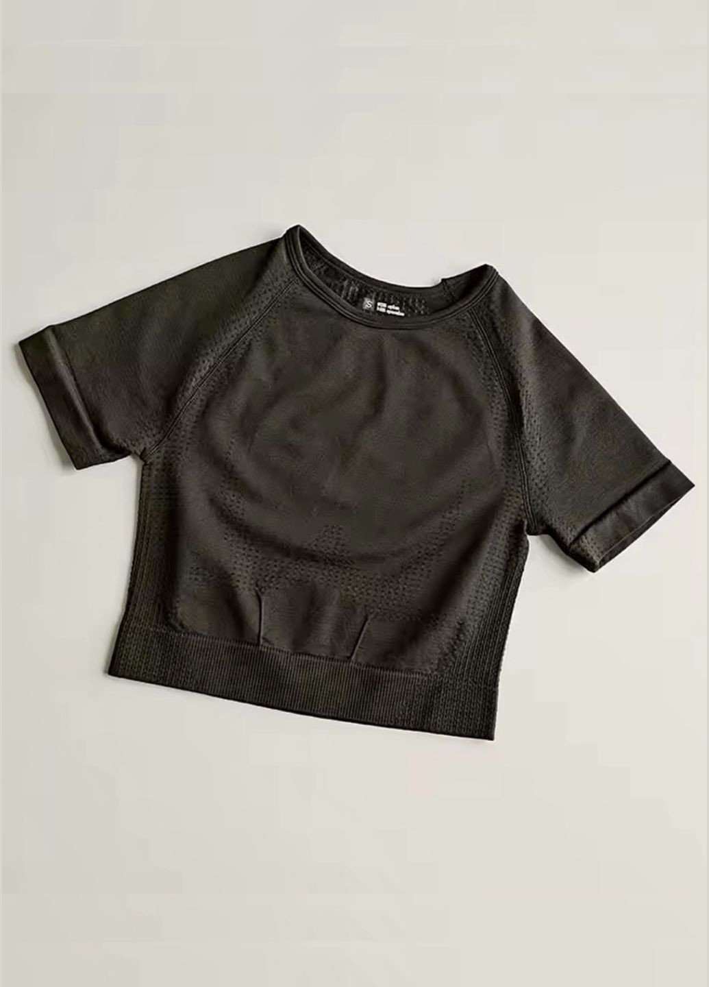 Безшовний спортивний топ (футболка) для фітнесу No Brand (322120806)