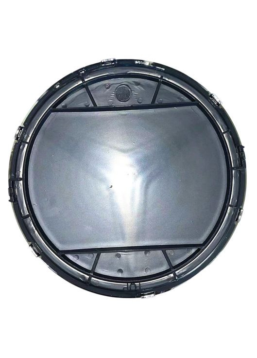 Емблема решітки Mercedes W253 3D чорна+хром d=205 мм пластик (на защіпках) ОЕМ A0008880160 Mercedes-Benz (369609909)