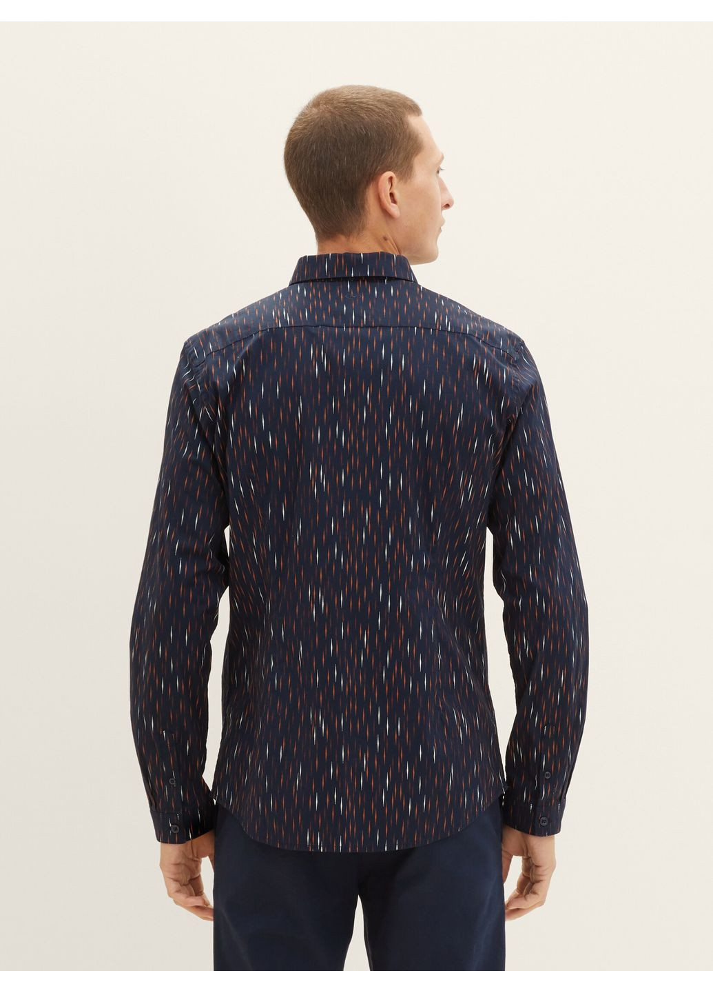 Синяя рубашка Tom Tailor