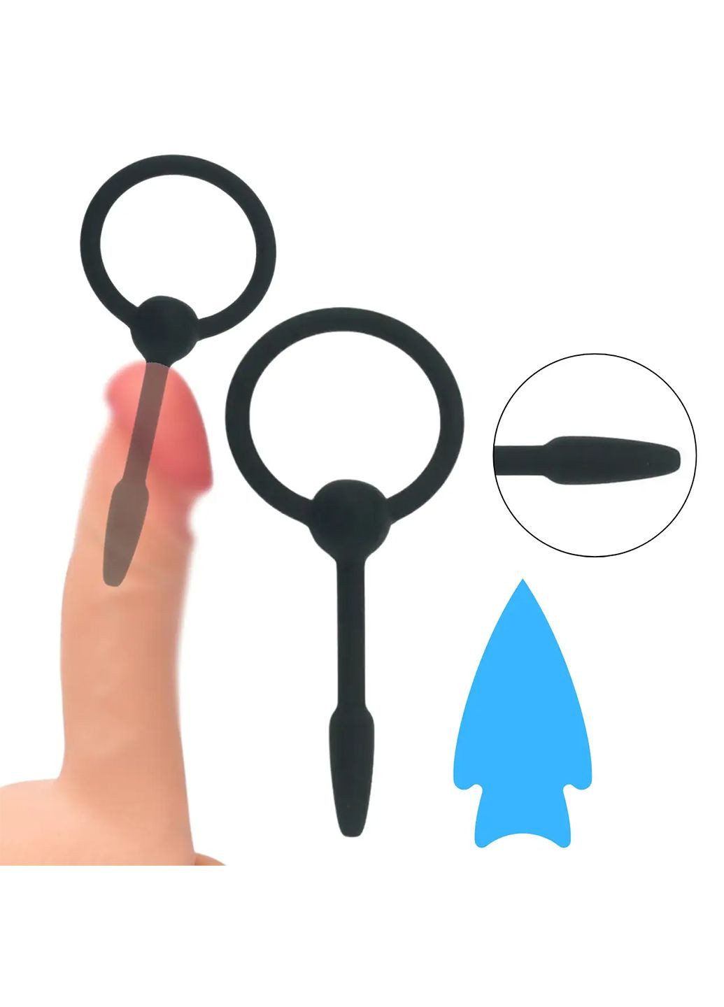 Уретральный зонд Ring 5мм. No Brand (322199393)