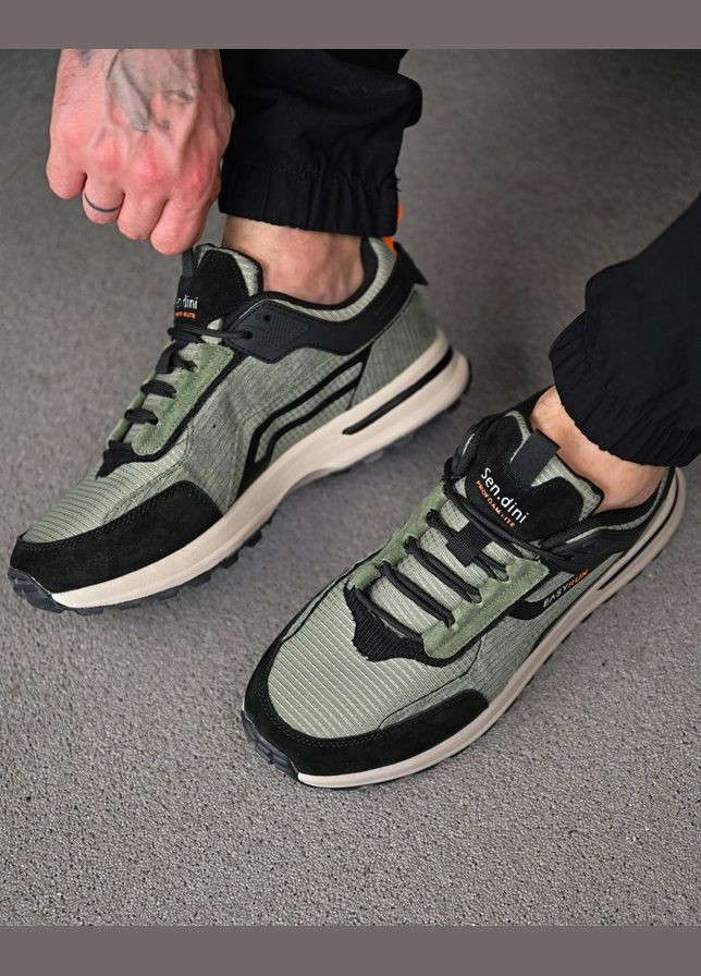 Зеленые демисезонные мужские демисезонные кроссовки замшевые зеленые No Brand