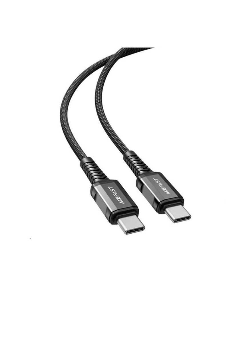 Кабель C109 USB-C to USB-C aluminum alloy audio/video transmission full-featured data cable Black Acefast (300682651)