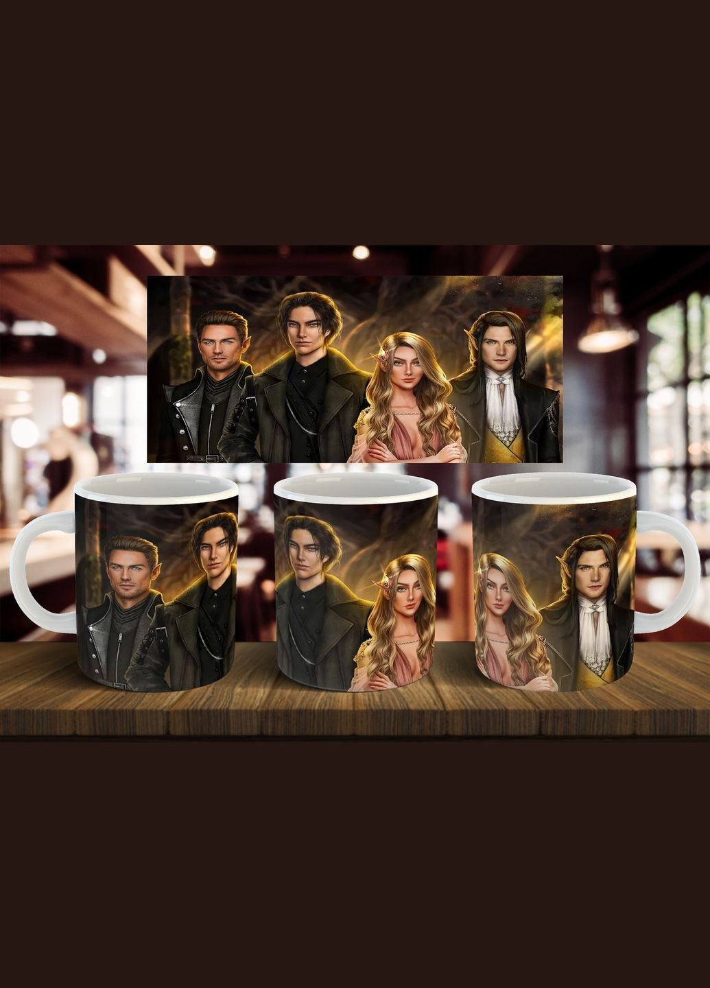 Чашка "Арканум клуб романтики" 330 мл No Brand (317563504)