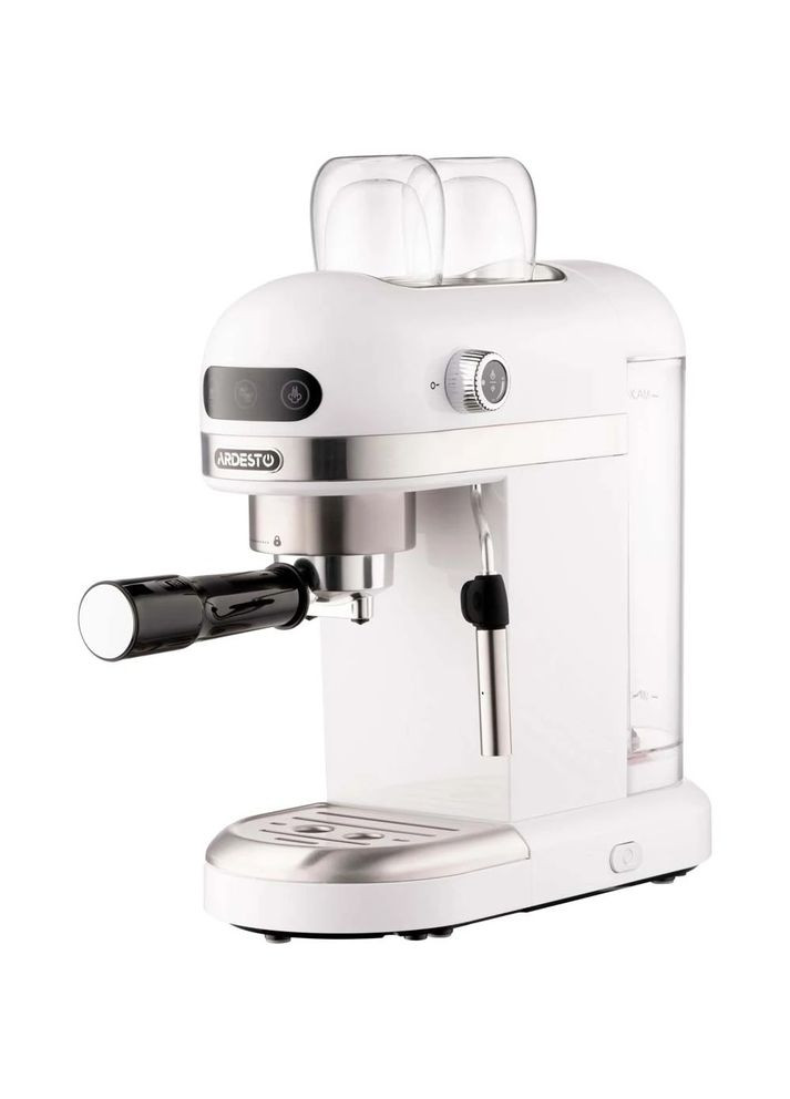Кофеварка YCM-E1500,, 1350W, ріжкова, кава мелена, резервуар для води 1.4 л, ручний капуч, підігрів чашок Ardesto (362215166)