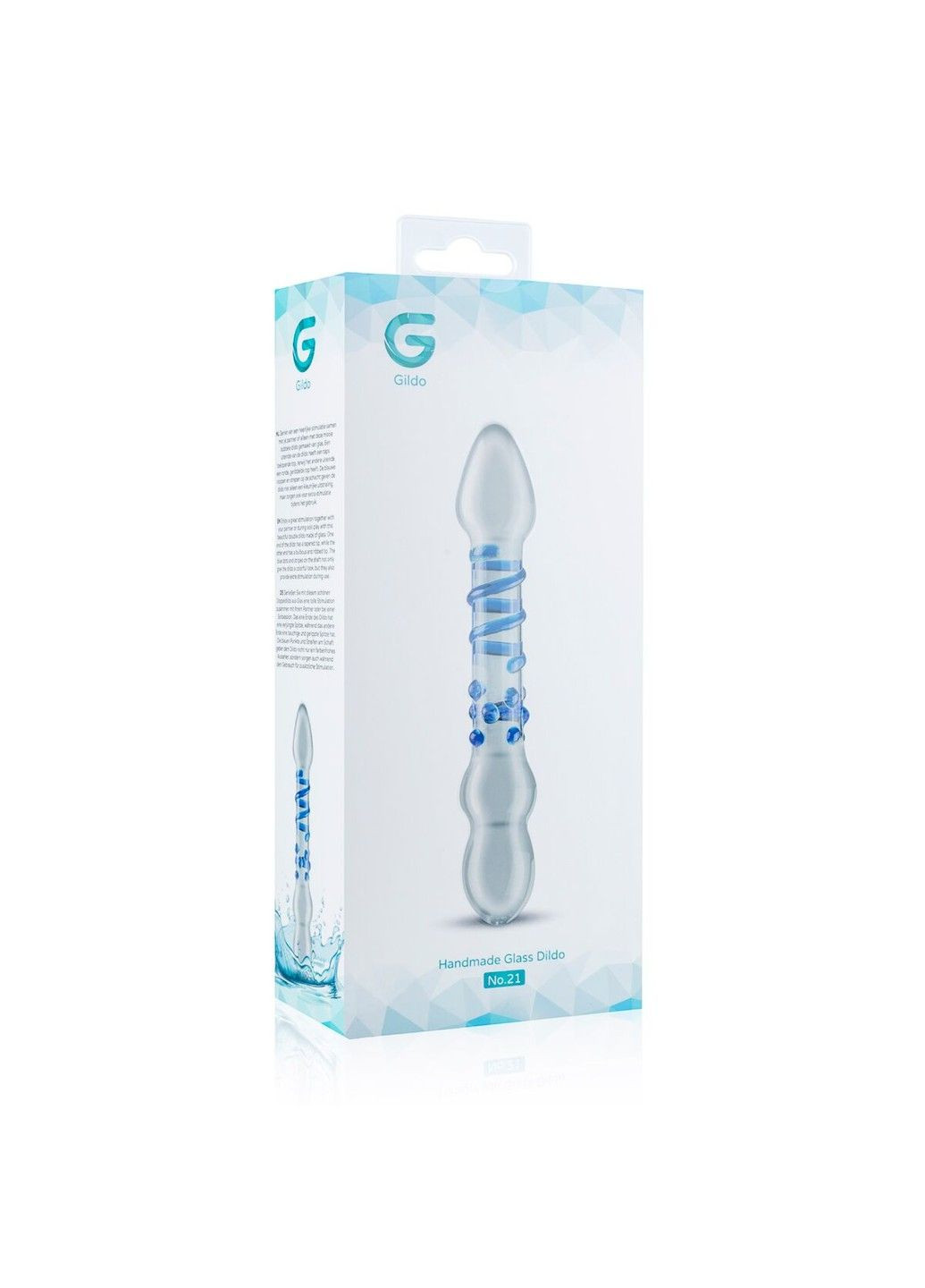 Стеклянный дилдо Glass Dildo No. 21 Gildo (298349988)