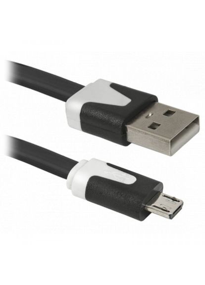 Дата кабель USB0803P USB 2.0 - Micro USB, 1m (87475) Defender usb08-03p usb 2.0 - micro usb, 1m (268141673)