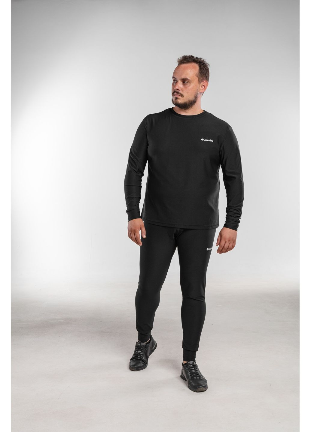 Чоловічий термокостюм на мікрофлісі з логотипом великий розмір Vakko (367840704)