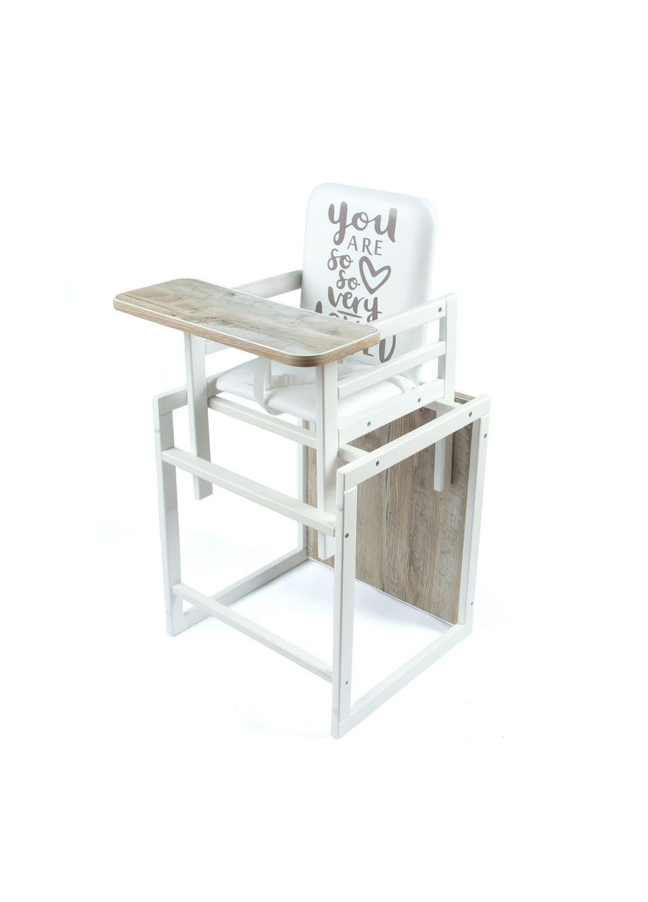 Стульчик Nature Стульчик для кормления Дуб Клондайк Стульчик трансформер из дерева Ommi (338596794)