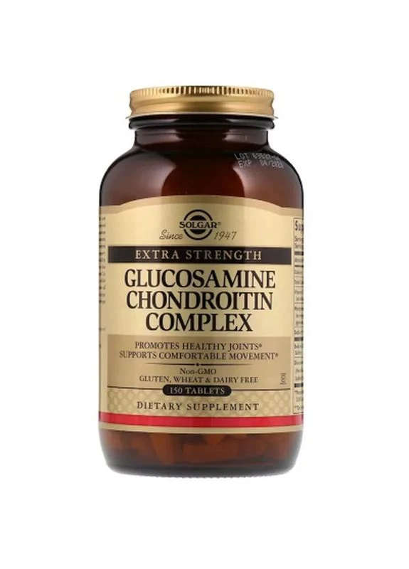 Вітамінно-мінеральний комплекс Глюкозамін та Хондроїтин (Комплес), Glucosamine Chondroitin, (SOL-01288) Solgar (398806421)