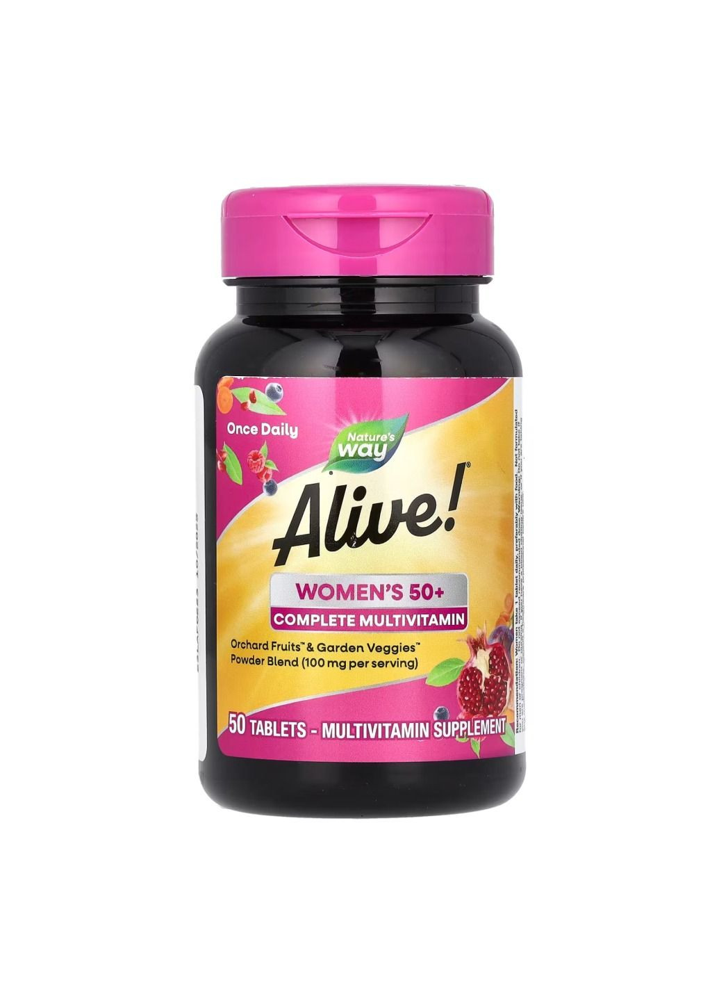 Комплекс вітамінів Women's 50+ Complete Multivitamin - 50 tabs Nature's Way (280917096)