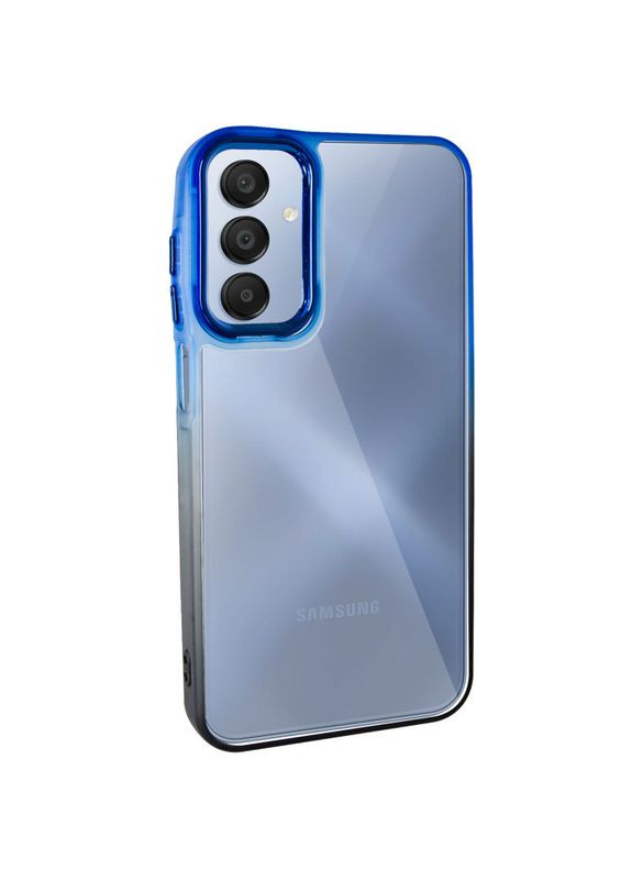 Чохол TPU+PC Fresh sip series для Samsung Galaxy A25 5G Чорний / Синій No Brand (360879162)