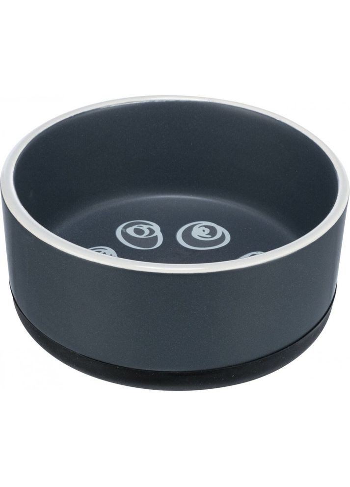 Миска Jimmy для собак, на резиновой основе, керамическая, с лапкой, 16 см, 750 мл Trixie (292114667)