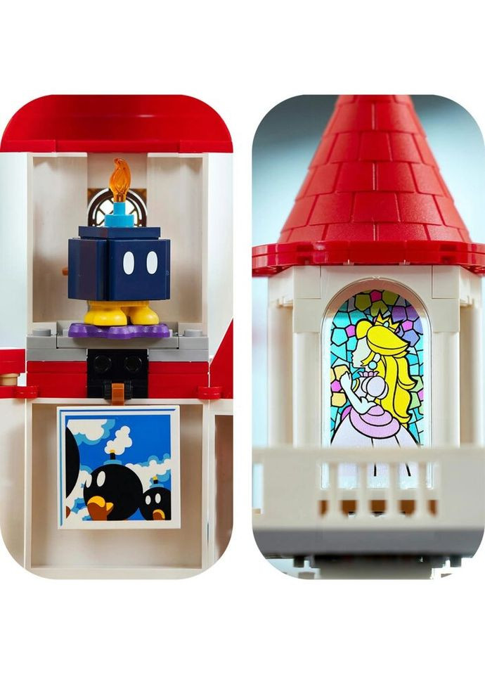 Конструктор Super Mario Дополнительный набор «Замок Персика» (71408) Lego (281425686)