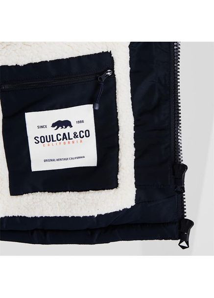 Жилет 2 Zip Gilet Navy Soulcal (366439528)