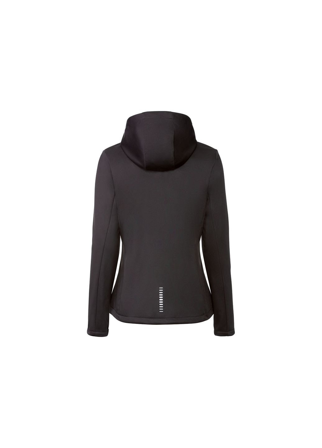 Чорна демісезонна куртка oftshell водовідштовхувальна та вітрозахисна для жінки 358117 s чорний Crivit