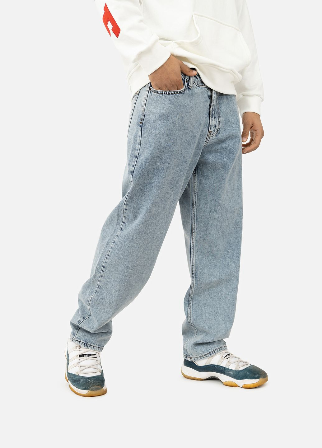 Чоловічі джинси baggy колір блакитний ЦБ-00241653 Catch (282924317)