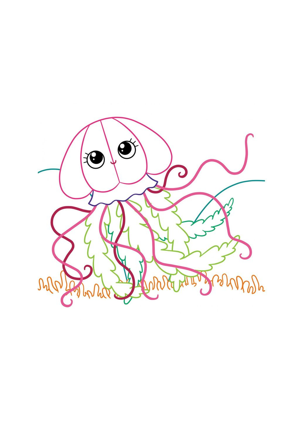 Книга Волшебные раскраски с секретными узорами. В море 626 (9786175470626) shop (9786175470626) Crystal Book (365618876)