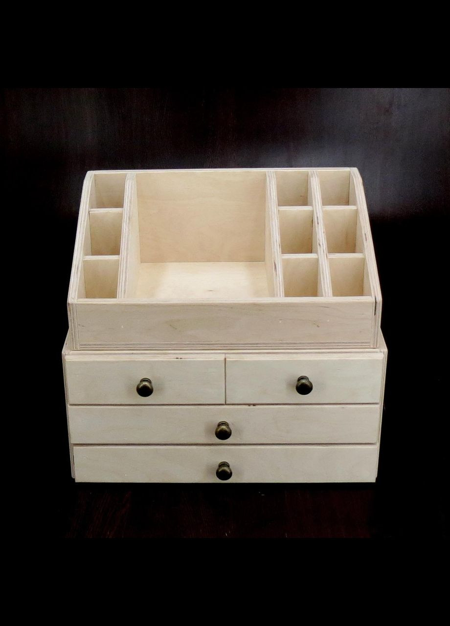 Настольный органайзер из дерева Ашвуд бланже (КНЦ-007001) No Brand (328230275)