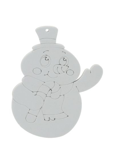 Ялинкова іграшка Комплект прикрас для розфарбовування 3шт 10см та фломас (5900779897120_1) Chomik Комплект прикрас для розфарбовування 3шт 10см та ф (368130961)