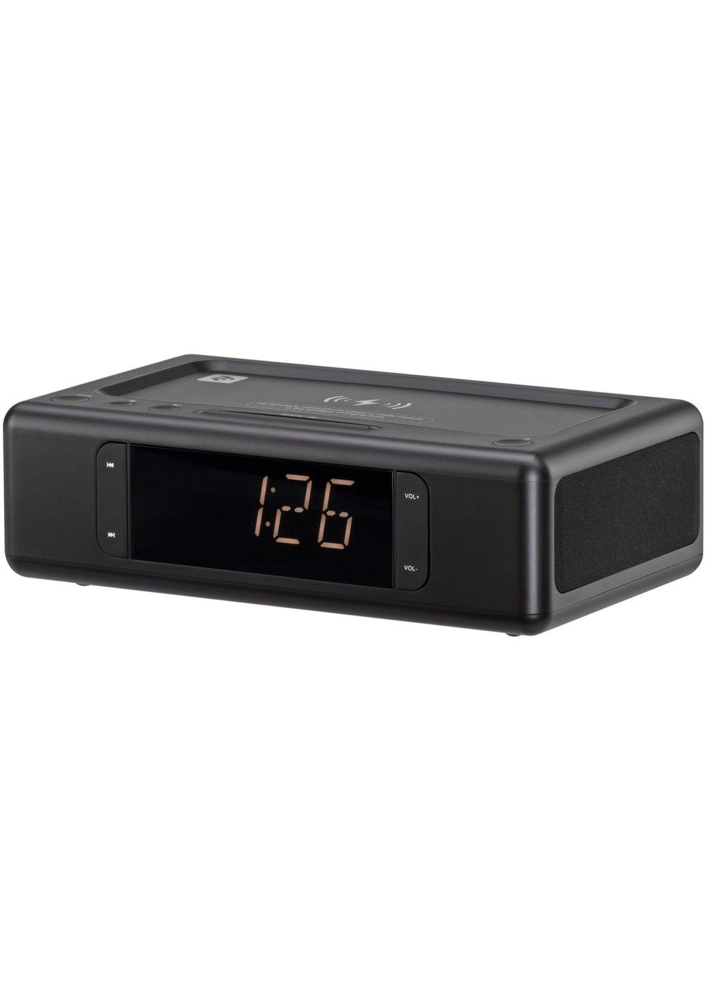 Будильник SmartClock годинник- акустична док-станція -AS01QIBK 2E (284280593)