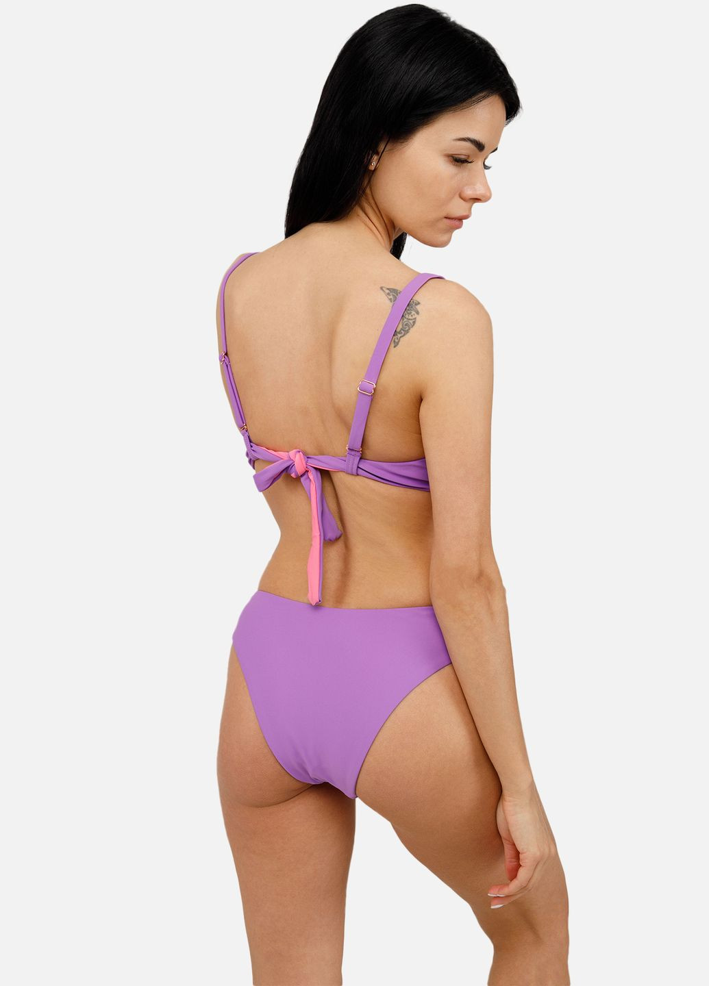 Сиреневый летний женский лиф – классический цвет сиреневый cb-00250510 Teres