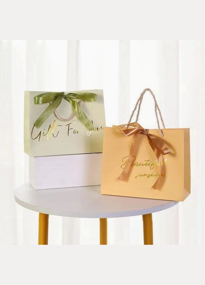 Пакет подарочный бумажный S "For You" 24.5*19.5*9.5см Home (331022327)