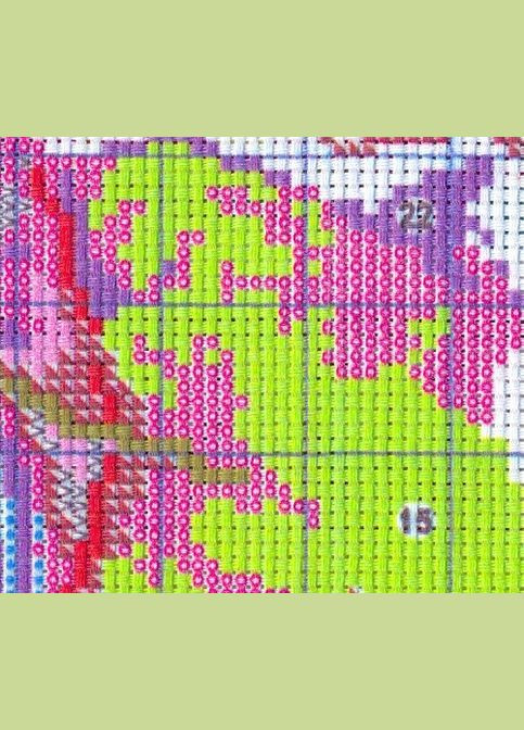 Набор для вышивания крестиком по нанесённой на канву схеме "The African woman". AIDA 14CT printed, 42*54 см Joy Sunday (313613056)