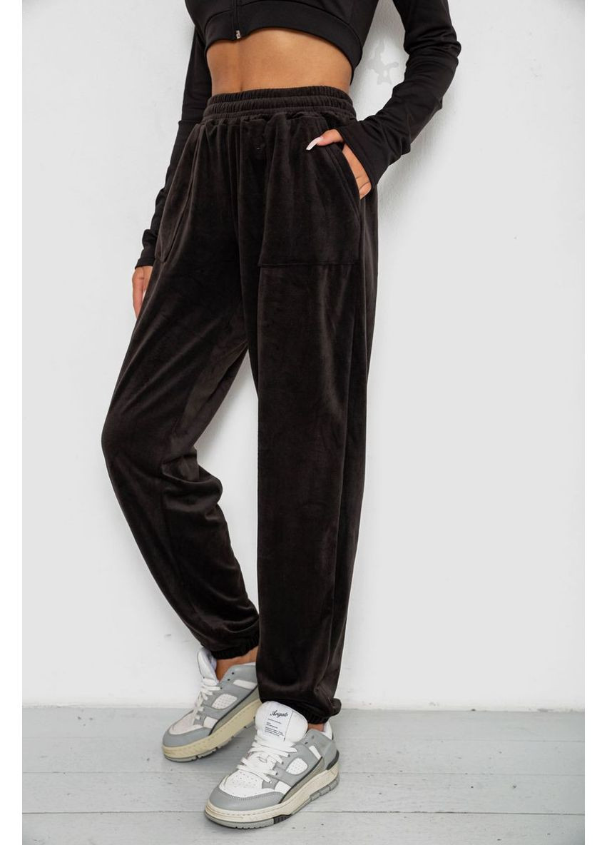 Спортивные штаны велюровые женские на флисе Ager 238R58647-3 (357234592)