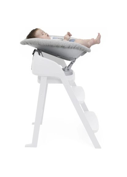 Крісло-гойдалка (87078.47) Chicco шезлонг для новонароджених Crescendo, світло-сірий (370018139)